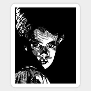 Bride of Frankenstein Sticker